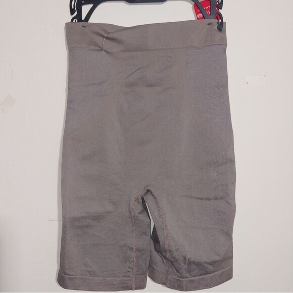 NWT Women's Skinnygirl Shaping Hi-Waist Thigh Slimmers Coffee Size M - Picture 4 of 8
